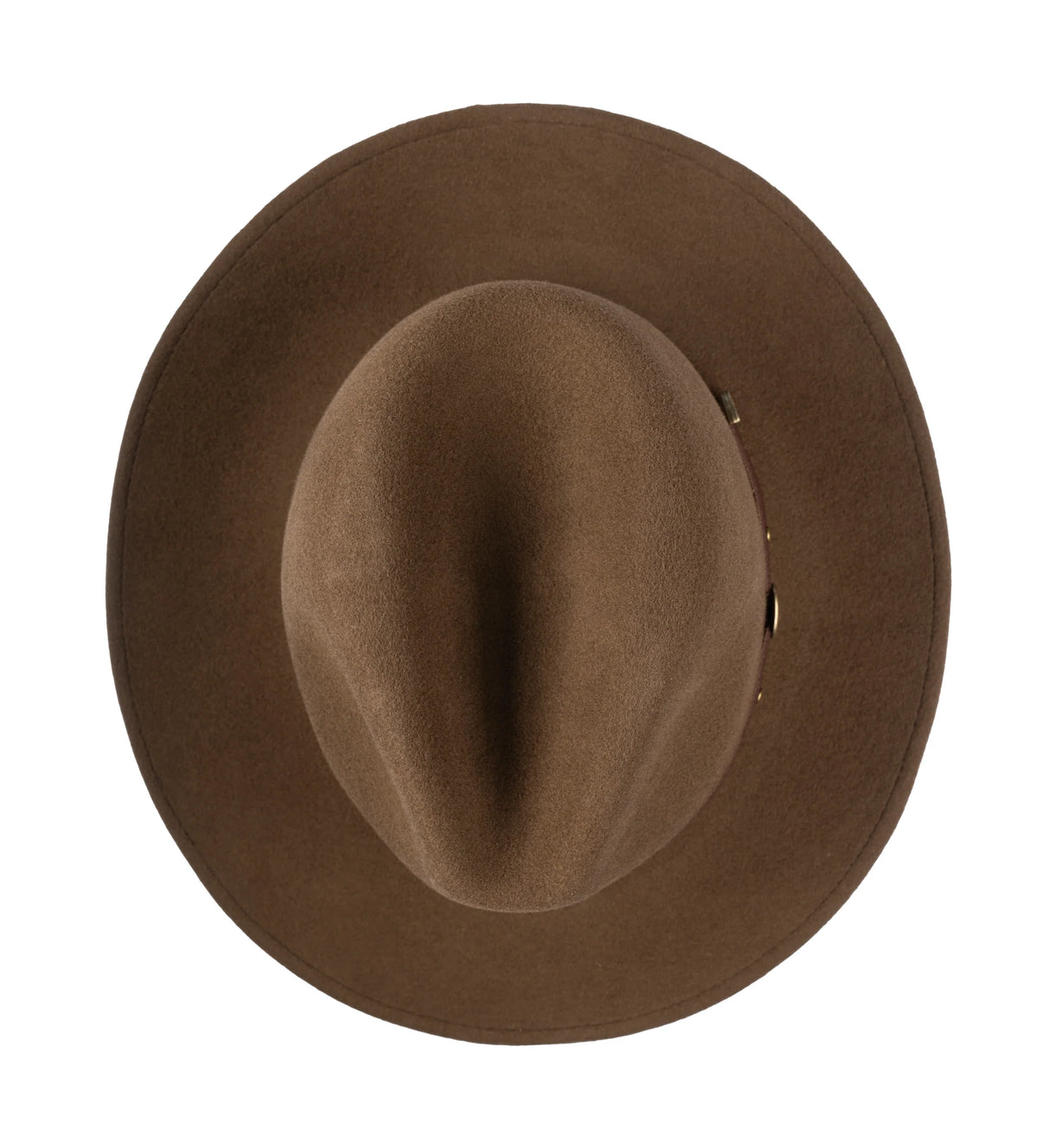 CHRISTYS' Crushable Wool Felt Safari Hat - Brown Christys