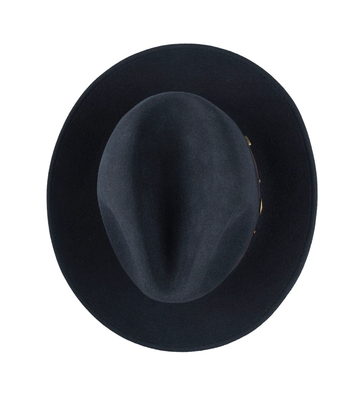 CHRISTYS' Crushable Wool Felt Safari Hat - Navy Christys