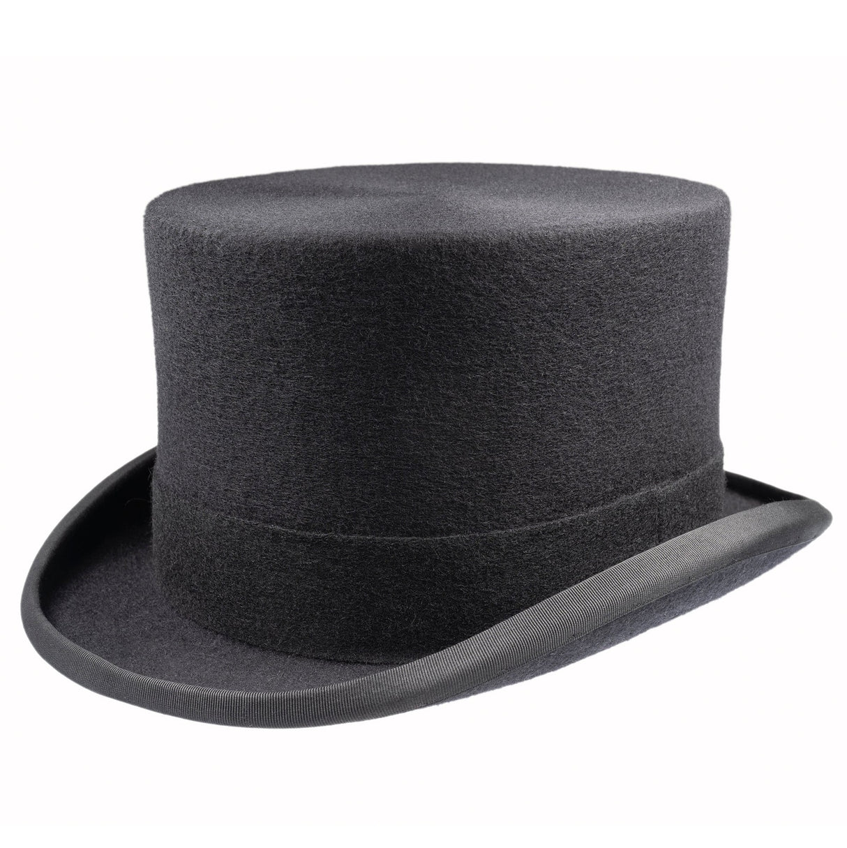 CHRISTYS' Wool Felt Top Hat - Black Christys