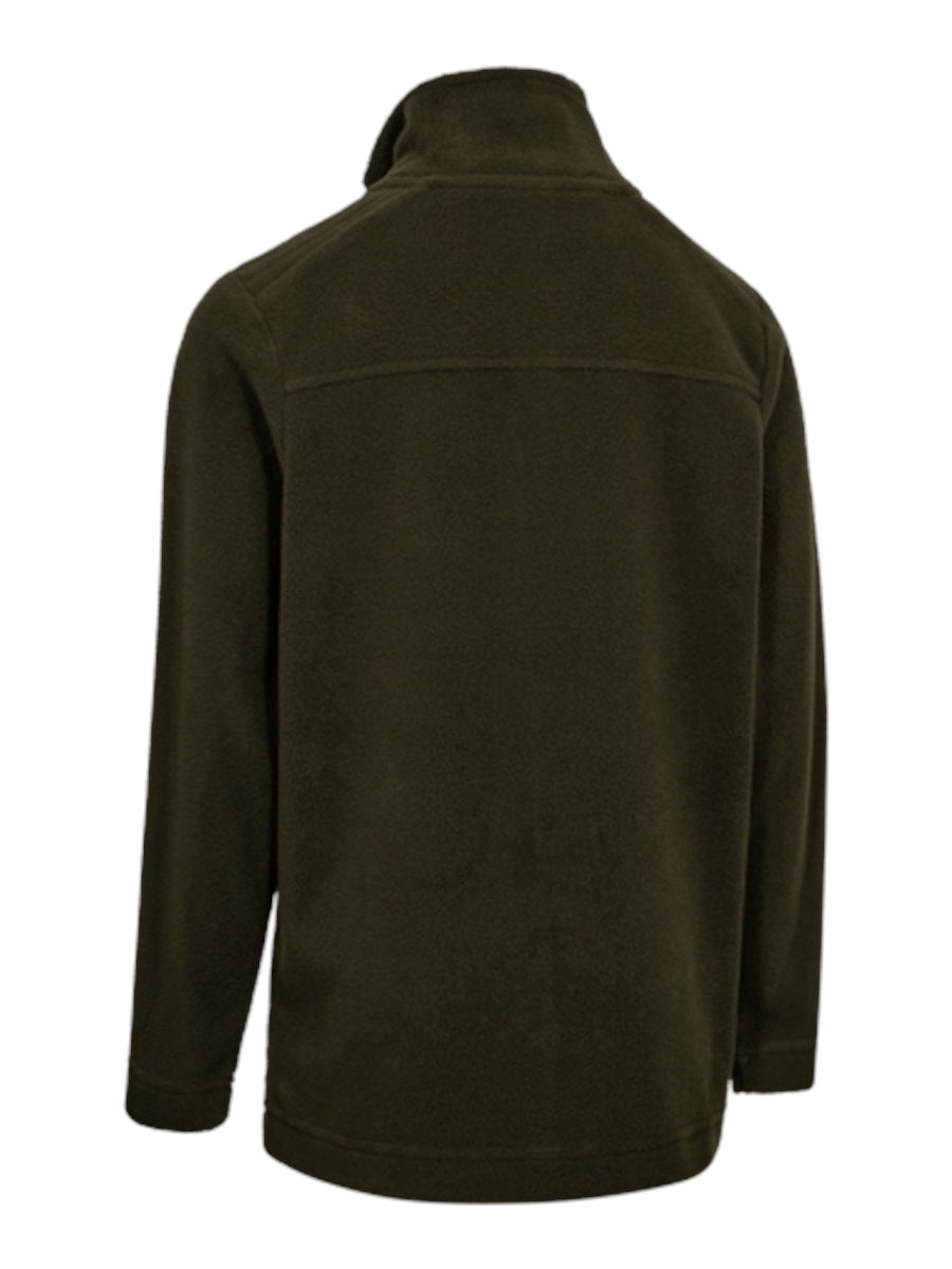 DEERHUNTER Youth Atlas Light Fleece Jacket - Kids - Timber back flat lay