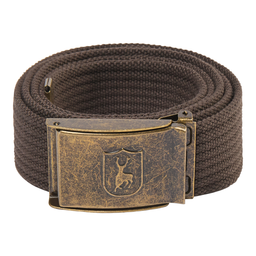 Deerhunter Canvas Belt in Otter Brown - product view