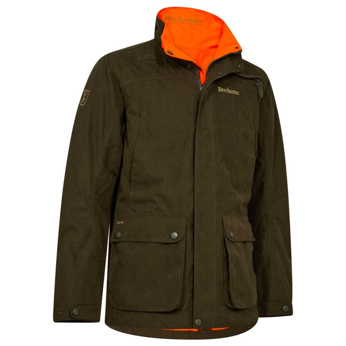 DEERHUNTER Eagle Reversible Jacket - Tarmac Green