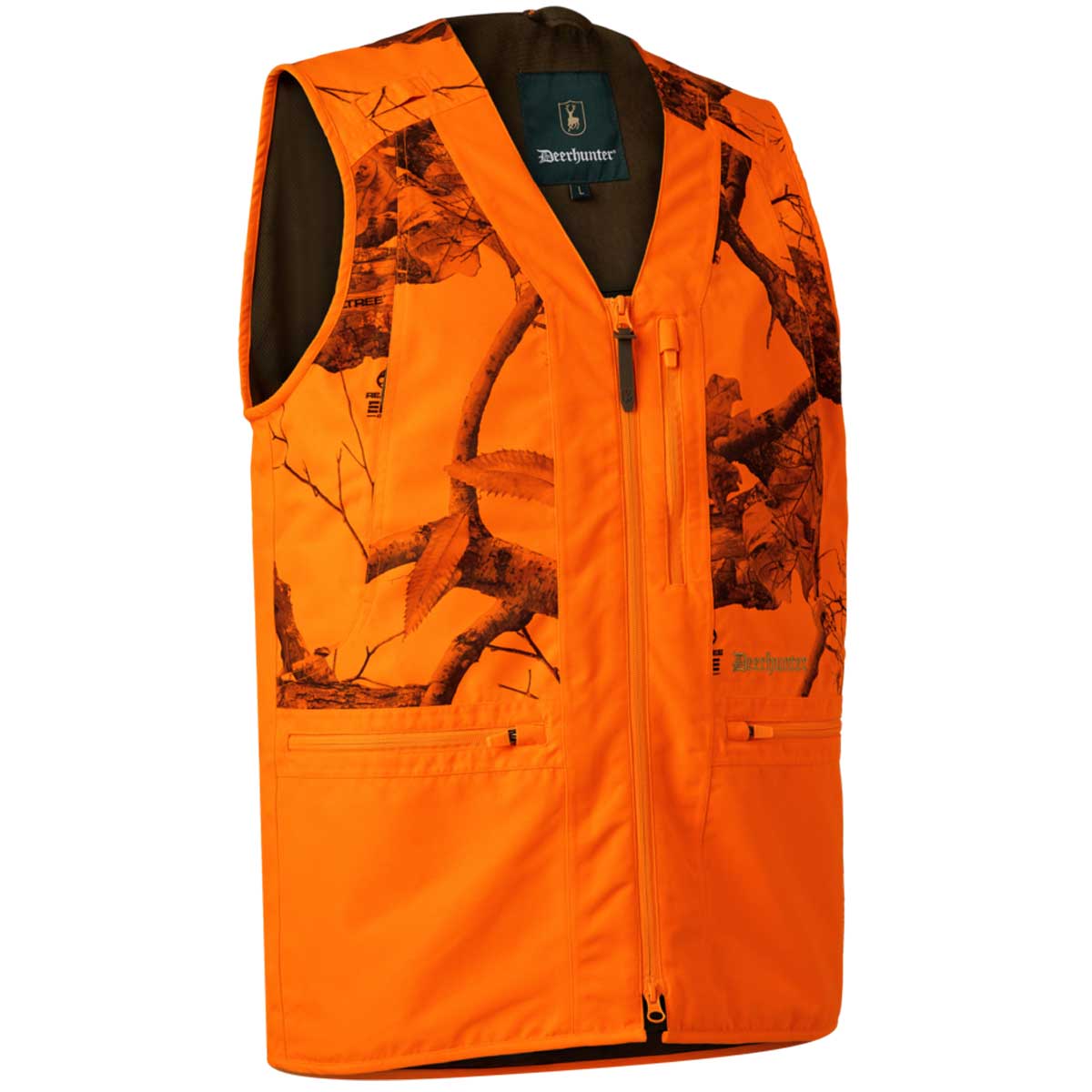 DEERHUNTER Eagle Waistcoat - Mens - Realtree Edge Orange