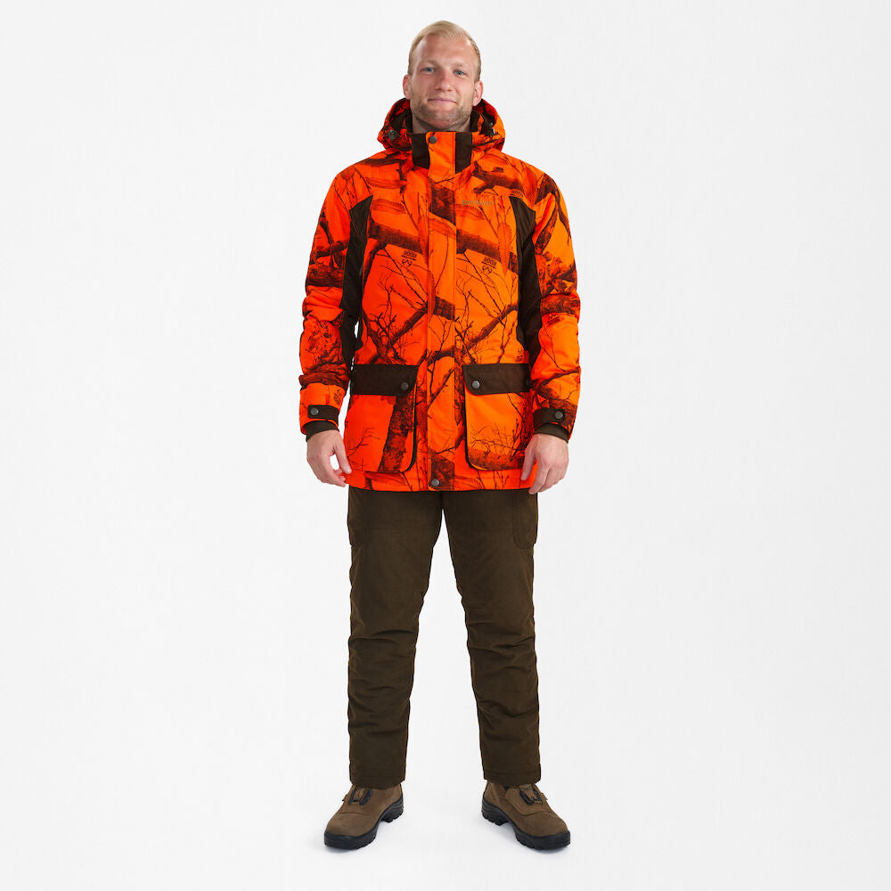 DEERHUNTER Eagle Winter Jacket - Men's - RealTree Edge Orange