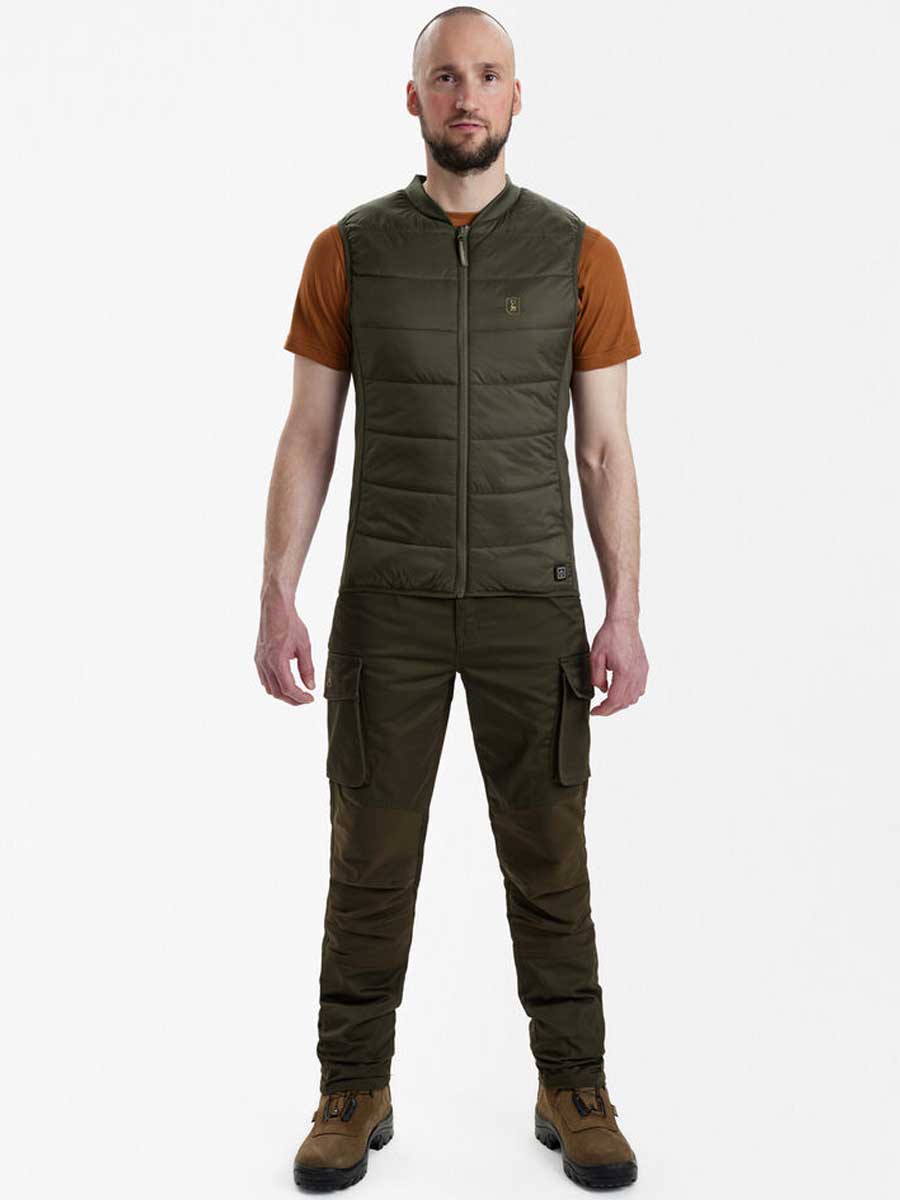 DEERHUNTER Heat Inner Waistcoat - Mens - Deep Green