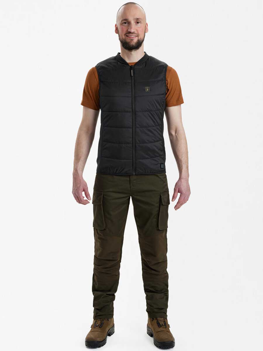 DEERHUNTER Heat Inner Waistcoat - Mens - Black