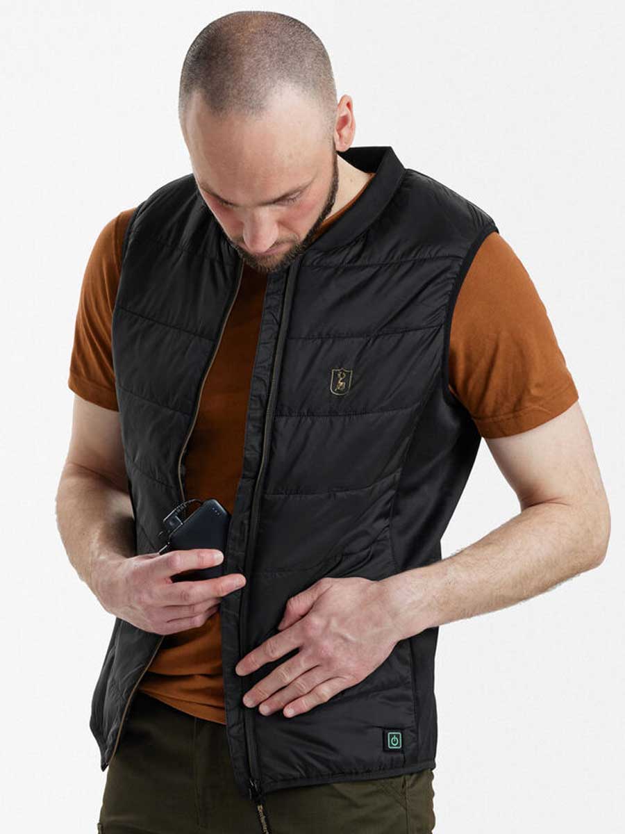 DEERHUNTER Heat Inner Waistcoat - Mens - Black