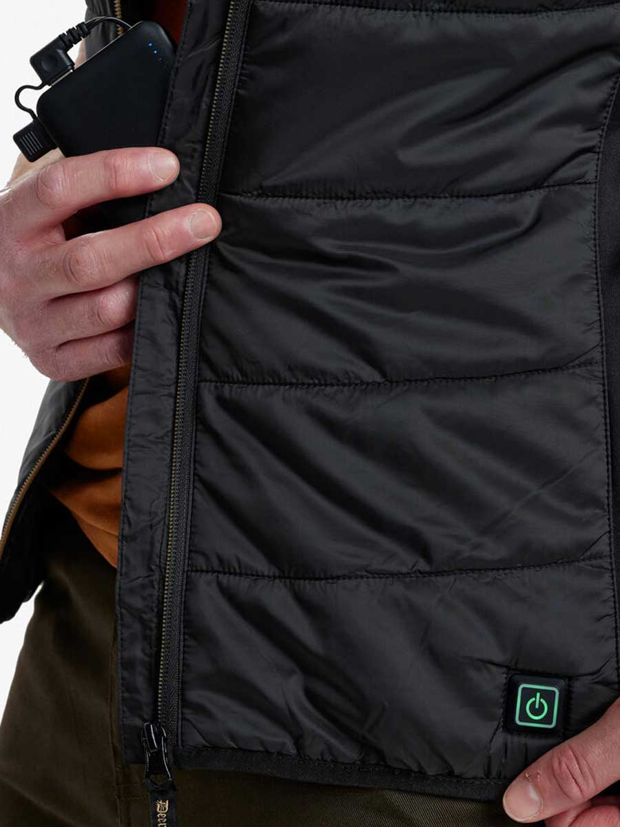 DEERHUNTER Heat Inner Waistcoat - Mens - Black