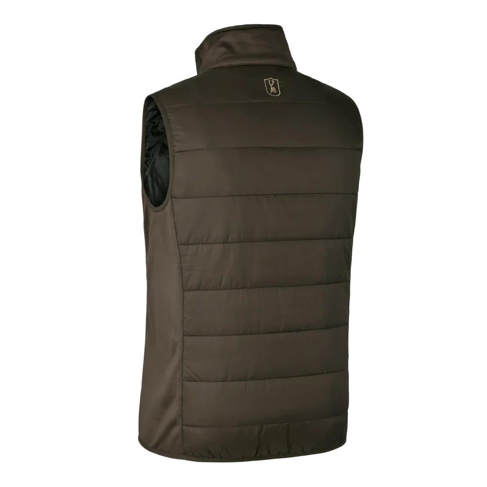 DEERHUNTER Heat Padded Waistcoat - Mens - Wood