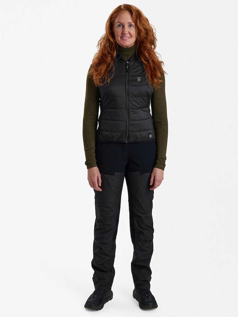 DEERHUNTER Lady Heat Inner Waistcoat - Black