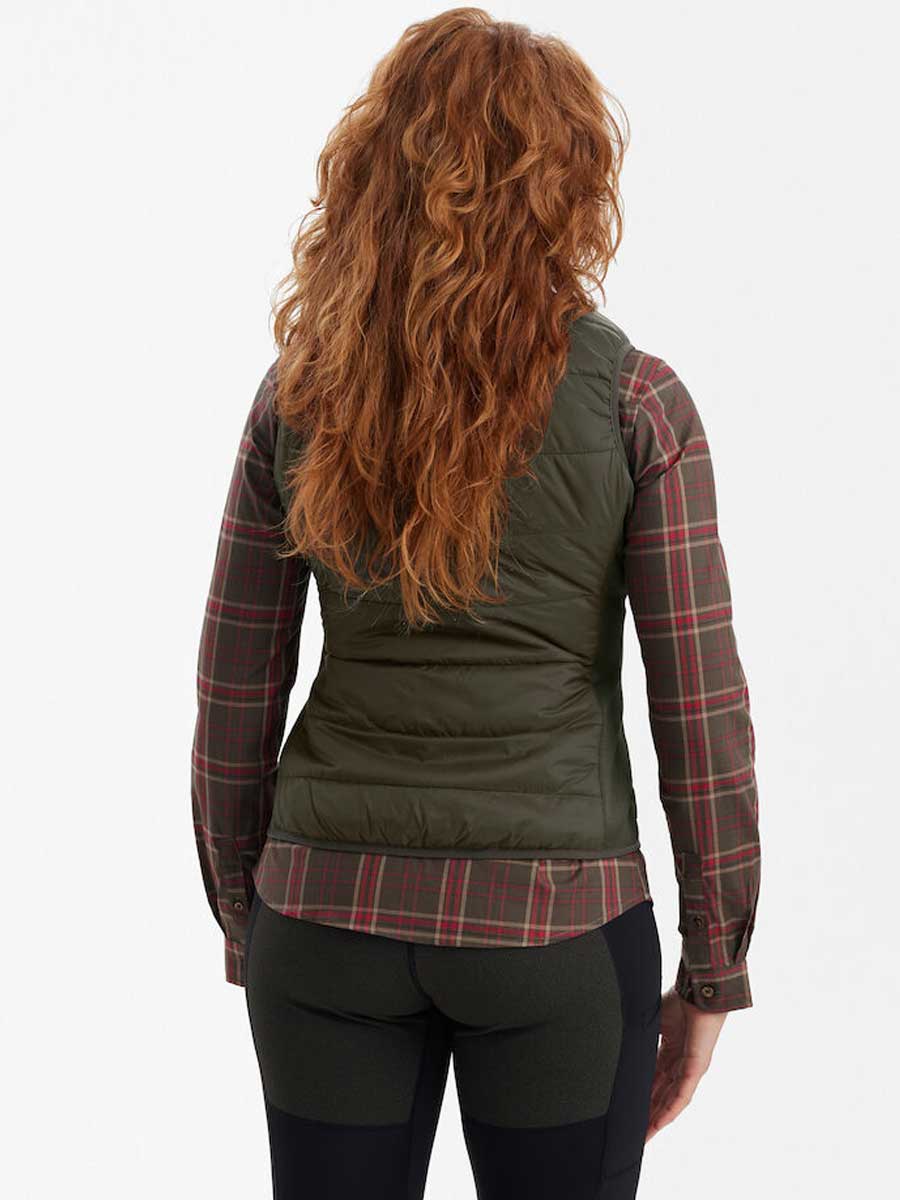 DEERHUNTER Lady Heat Inner Waistcoat - Deep Green