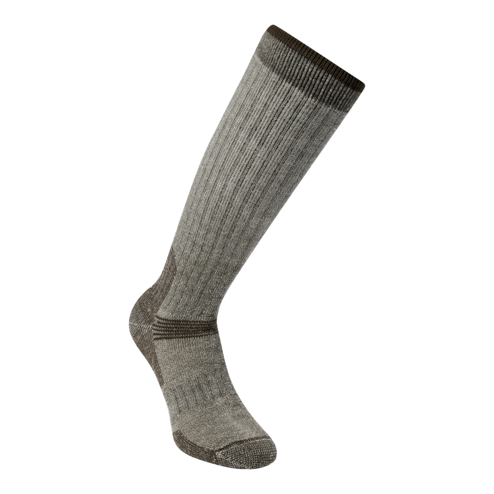 Deerhunter Merino Wool Socks in Art Green - front view