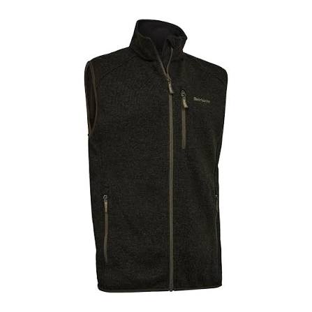 DEERHUNTER Moor Knitted Waistcoat - Mens - Timber