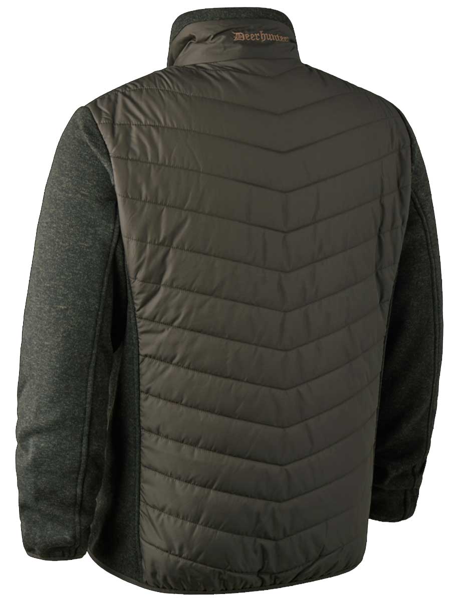 DEERHUNTER Moor Padded Jacket w.Knit - Mens - Timber Deerhunter