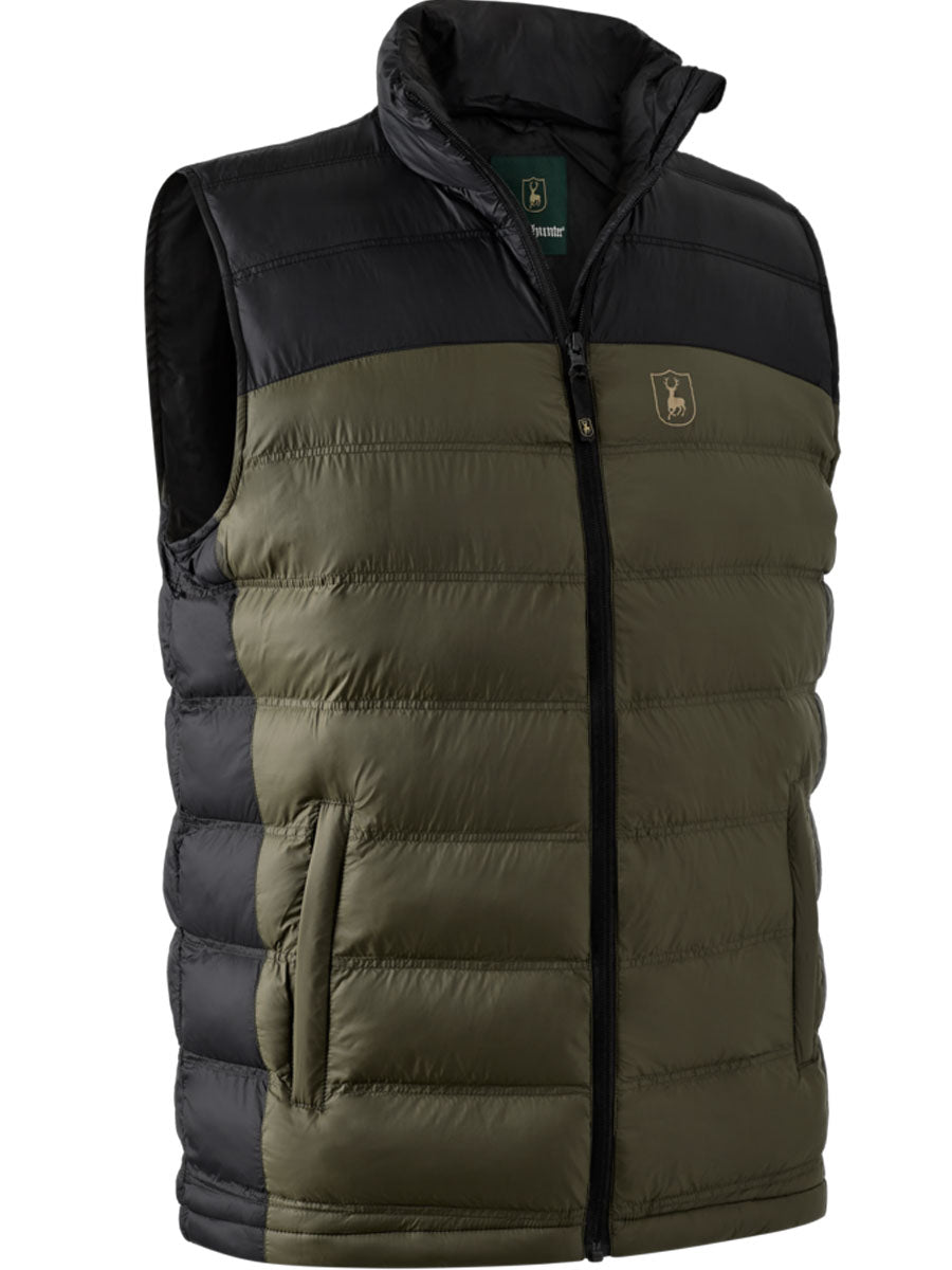DEERHUNTER Northward Padded Waistcoat - Mens - Rifle Green