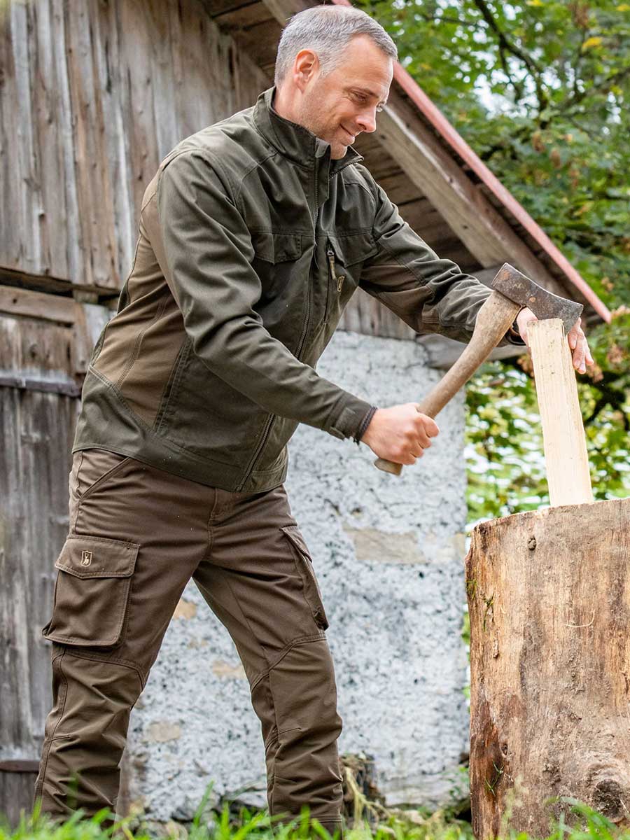 DEERHUNTER Rogaland Stretch Trousers - Adventure Green