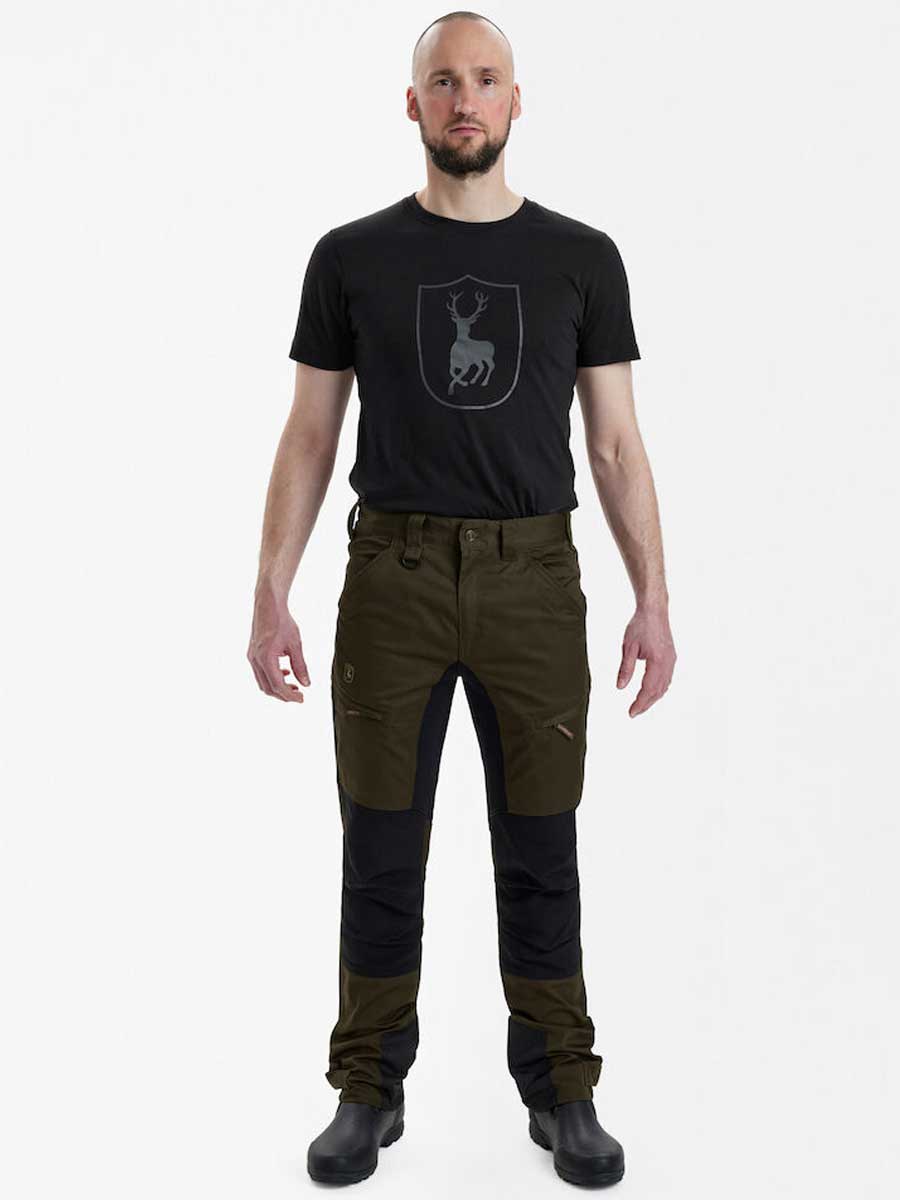 DEERHUNTER Rogaland Stretch Trousers Contrast - Adventure Green