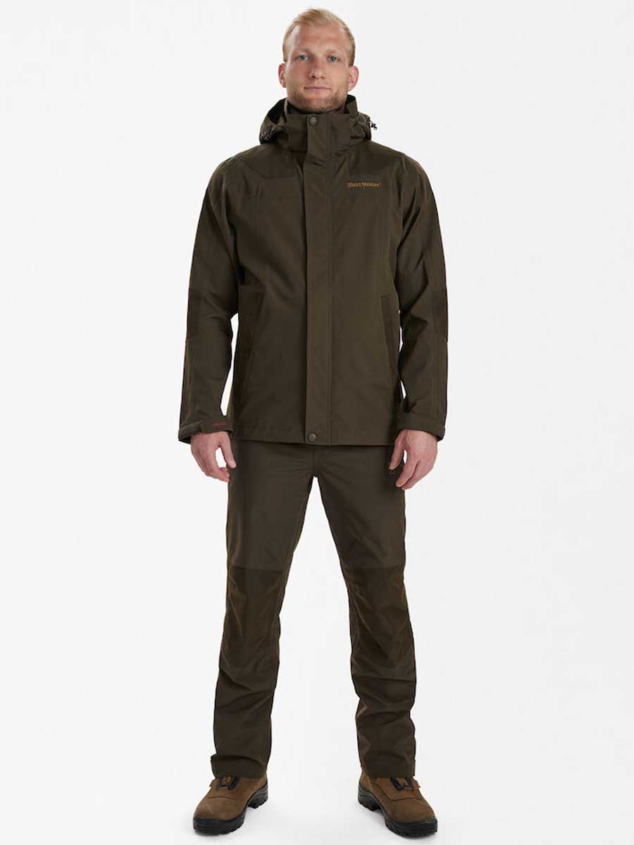 DEERHUNTER Track Rain Jacket - Men's - Canteen