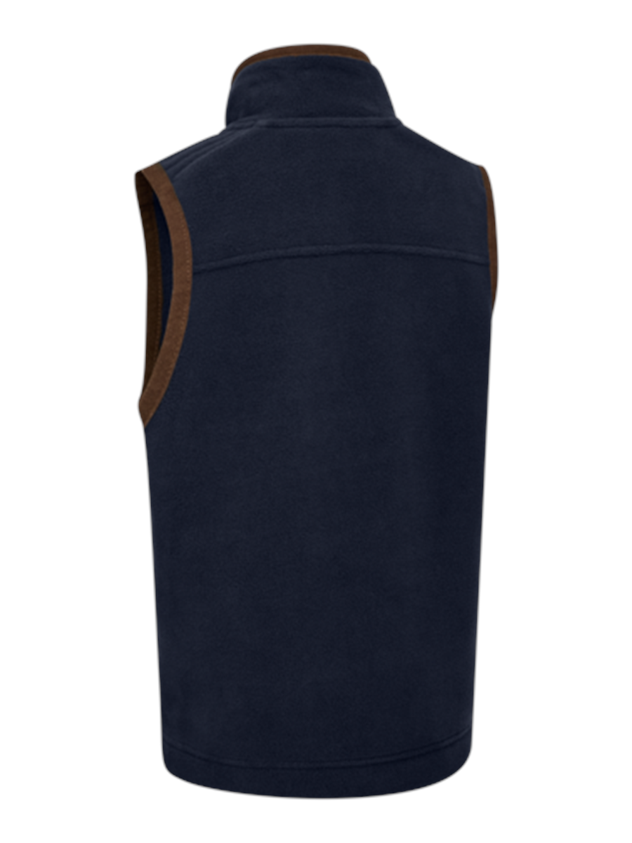 deerhunter youth cumbria fleece waistcoat dark blue 02 rear flat lay d p b 4639 786 900x1200