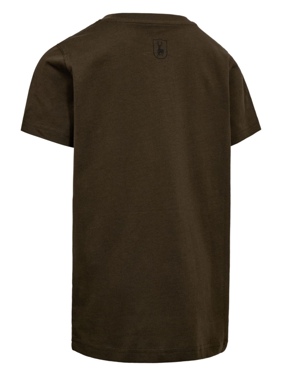 Deerhunter Youth Westy T-Shirt in Fallen Leaf – rear product view