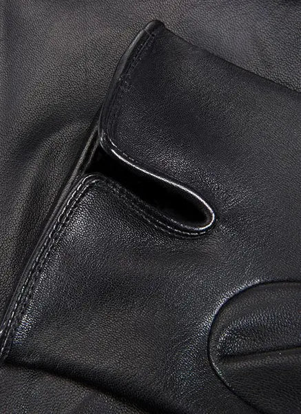 DENTS Daniel James Bond 007 Leather Gloves - Mens Unlined - Black Dents