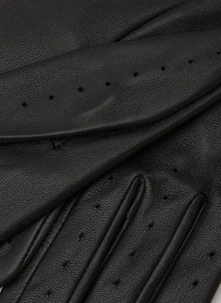 DENTS Thruxton Leather Driving Gloves - Ladies - Black Dents