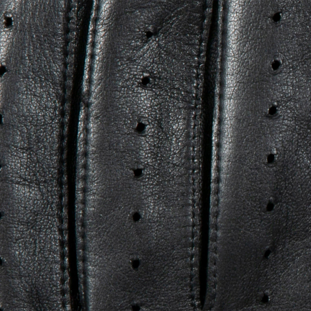 DENTS Delta Men's Classic Leather Driving Gloves - Black