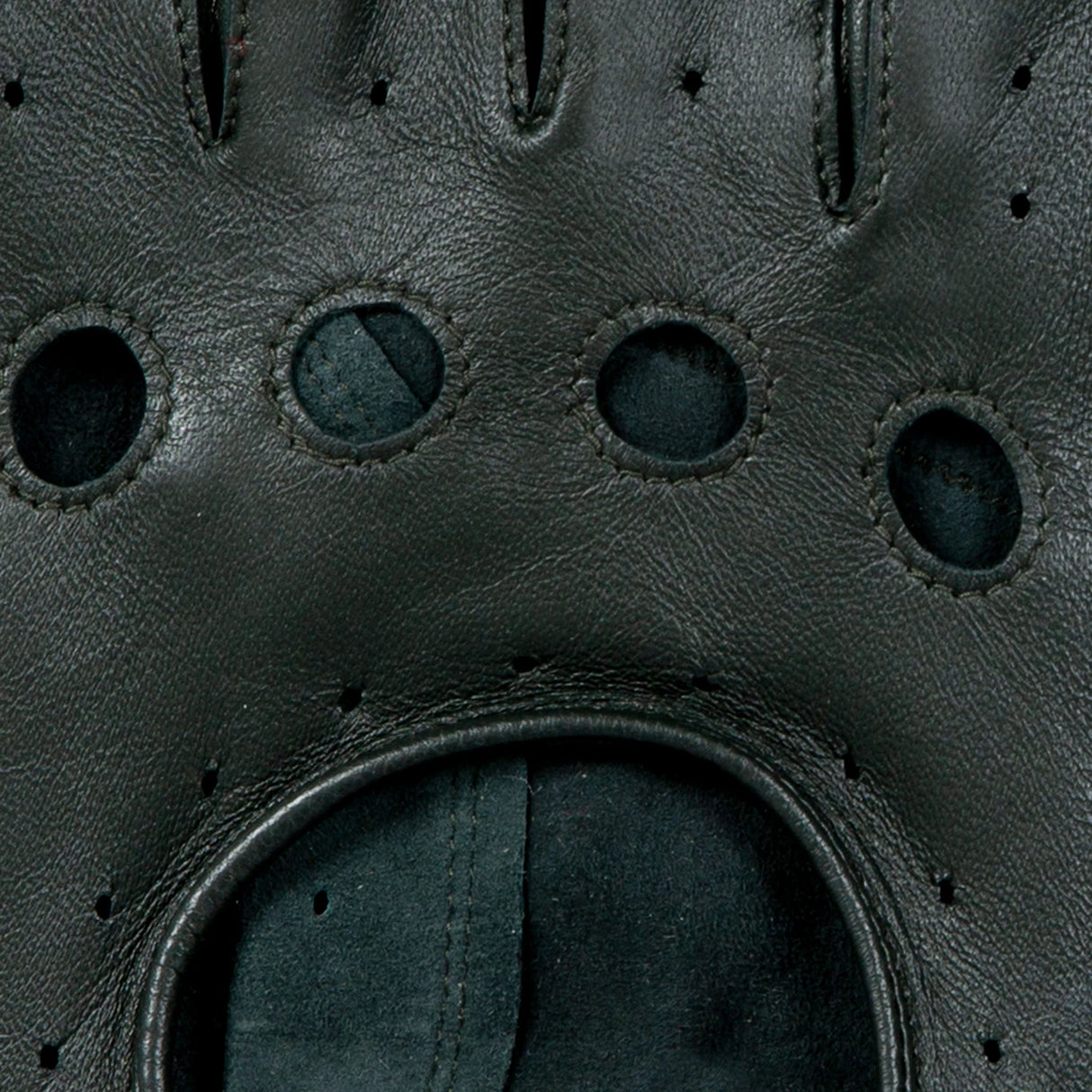 DENTS Delta Men's Classic Leather Driving Gloves - British Racing Green