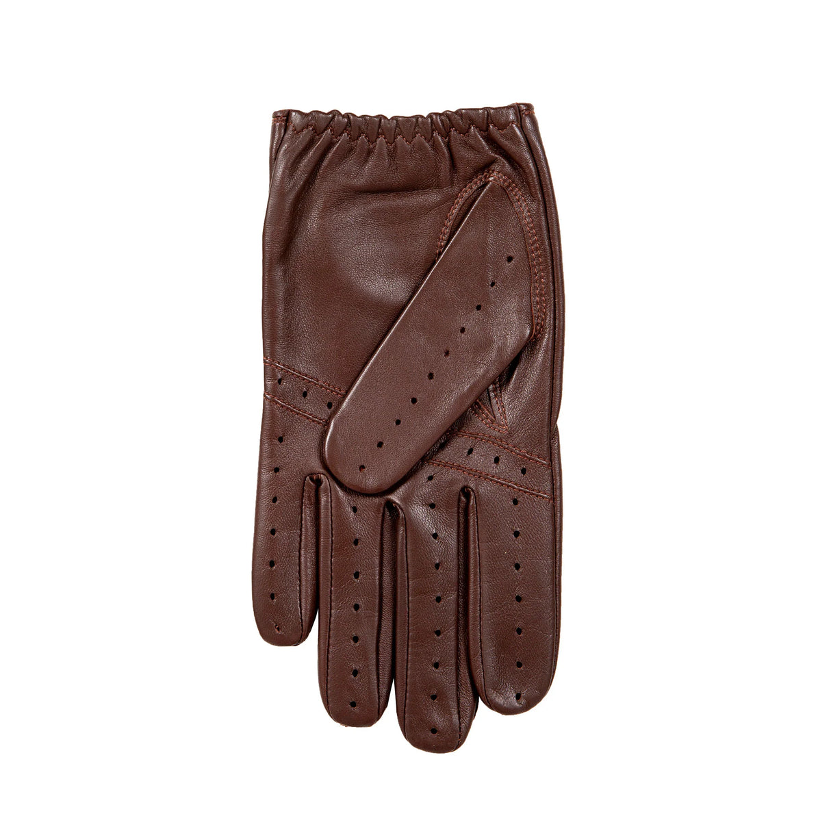 DENTS Delta Men's Classic Leather Driving Gloves - English Tan
