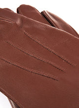 Load image into Gallery viewer, DENTS Sandhurst Three-Point Leather Officer&#39;s Gloves - English Tan
