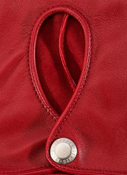 DENTS Thruxton Leather Driving Gloves - Ladies - Berry Dents