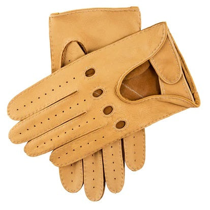 DENTS Winchester Deerskin Driving Gloves - Mens Unlined - Chamois Dents