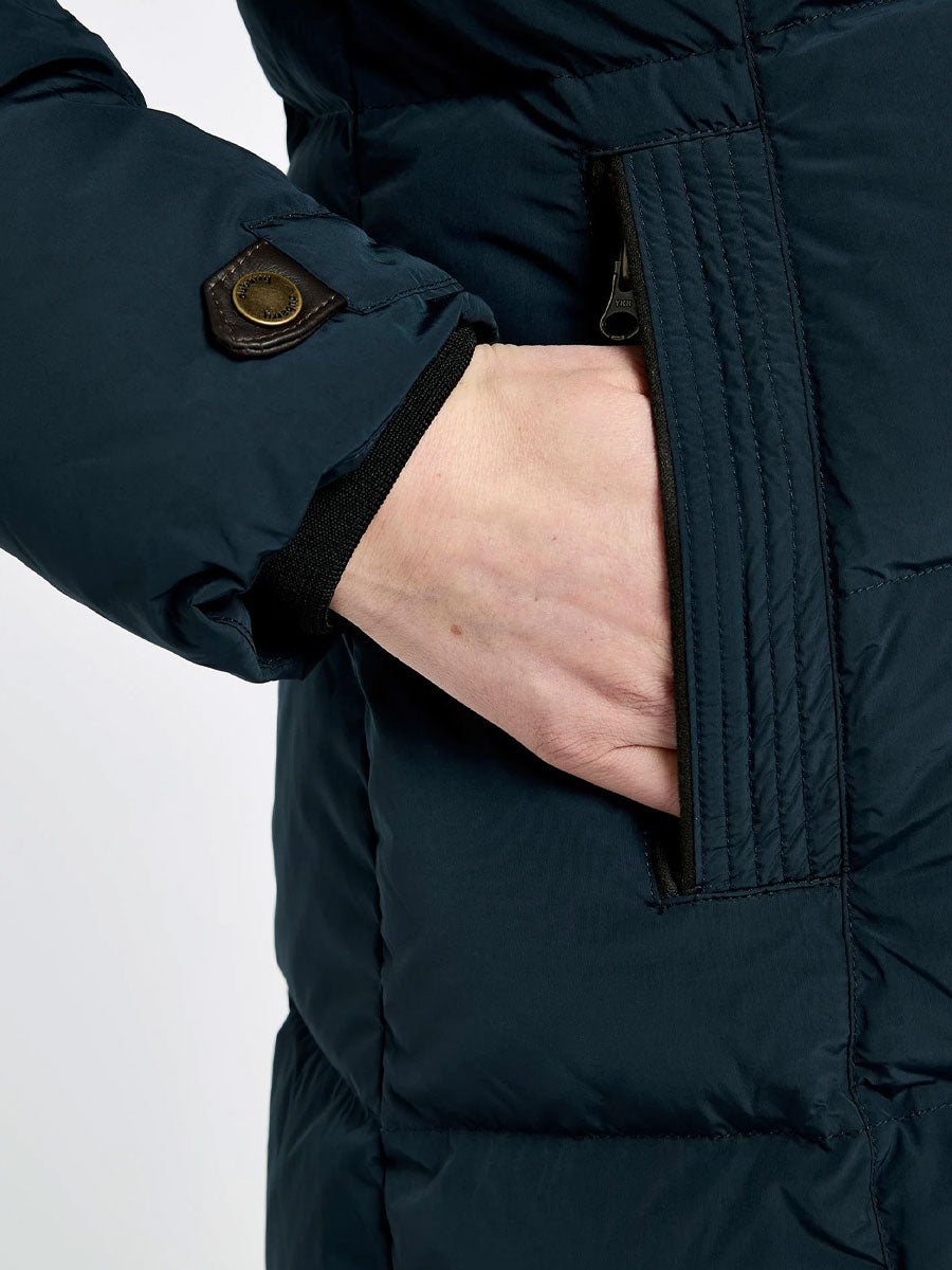DUBARRY Aldborough Full Length Down Jacket - Women's - Navy