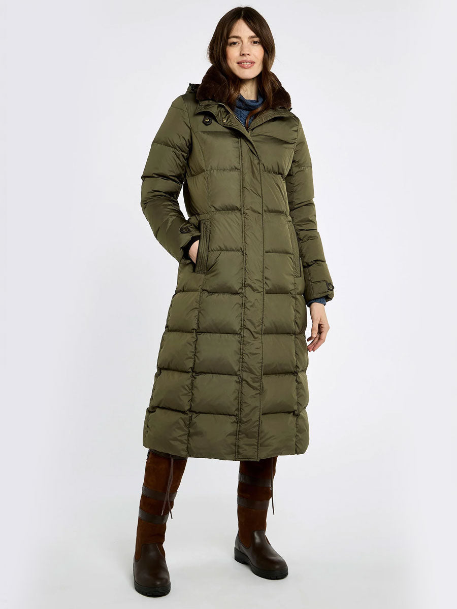 DUBARRY Aldborough Full Length Down Jacket - Women's - Olive