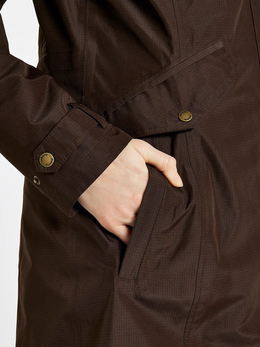 DUBARRY Alderford Waterproof Coat - Women's - Mahogany
