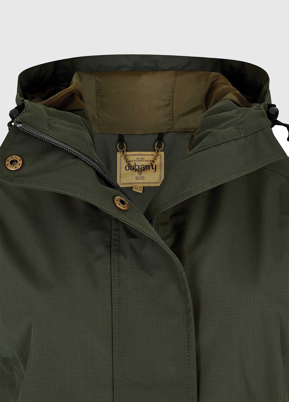 DUBARRY Alderford Waterproof Coat - Women's - Pesto