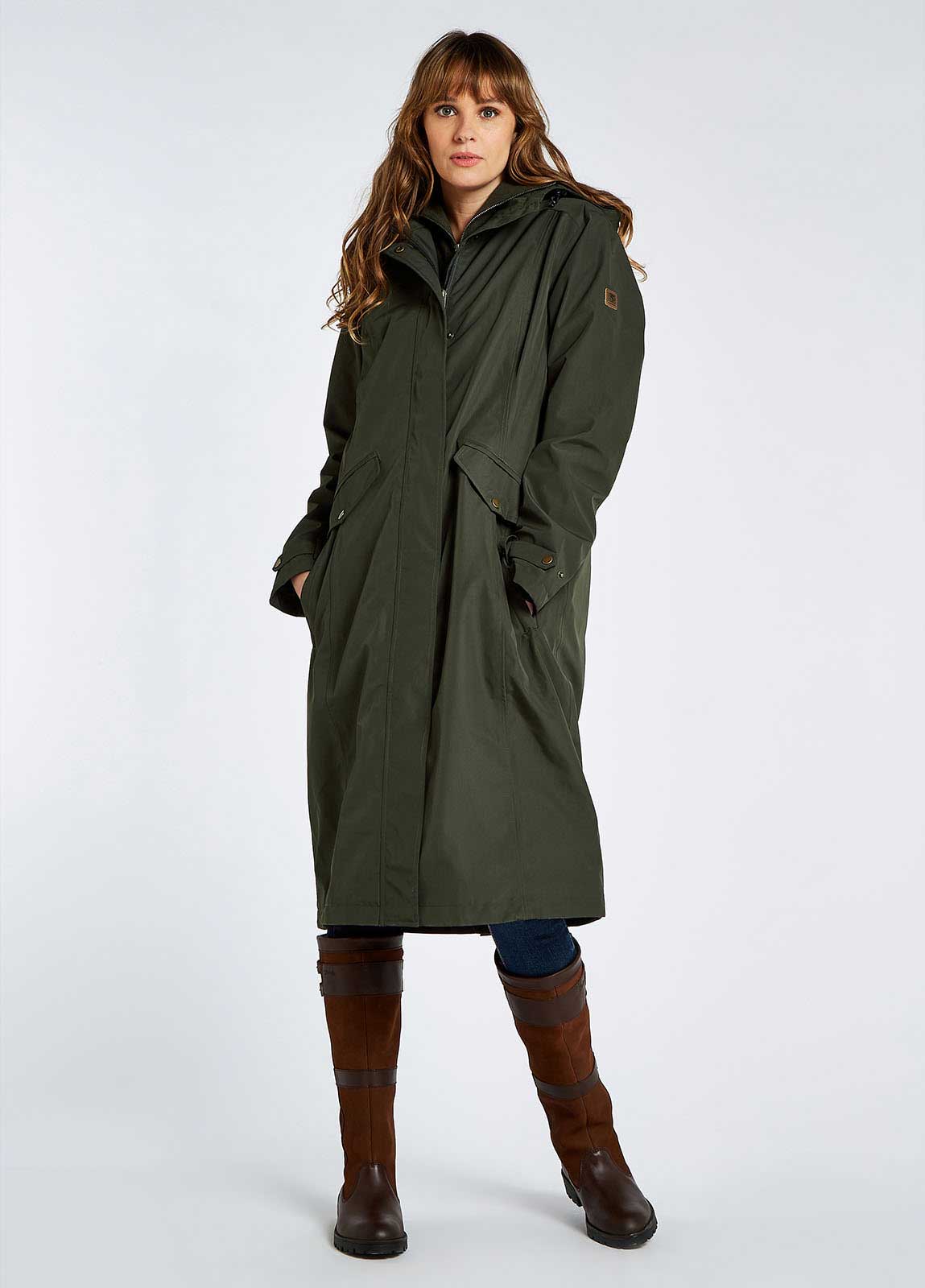 DUBARRY Alderford Waterproof Coat - Women's - Pesto