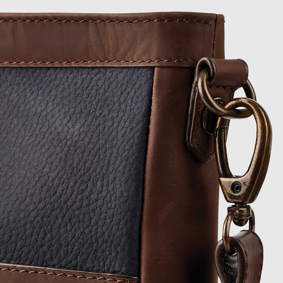 DUBARRY Ardmore Leather Handbag - Women's - Navy & Brown