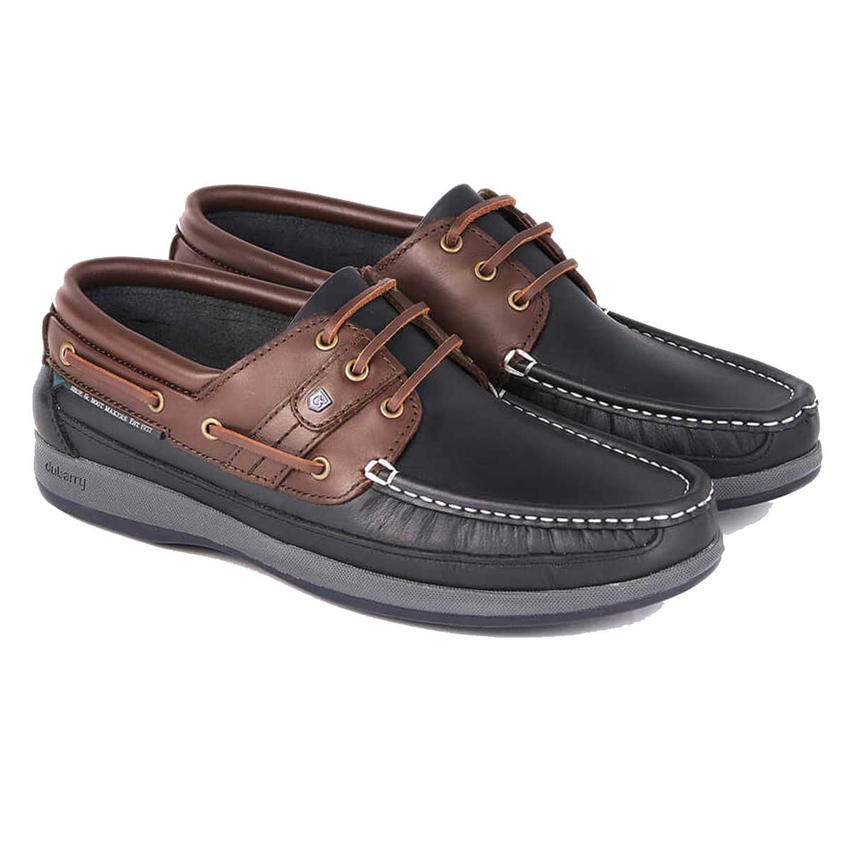 DUBARRY Atlantic Deck Shoe - Men's - Navy/Mahogany
