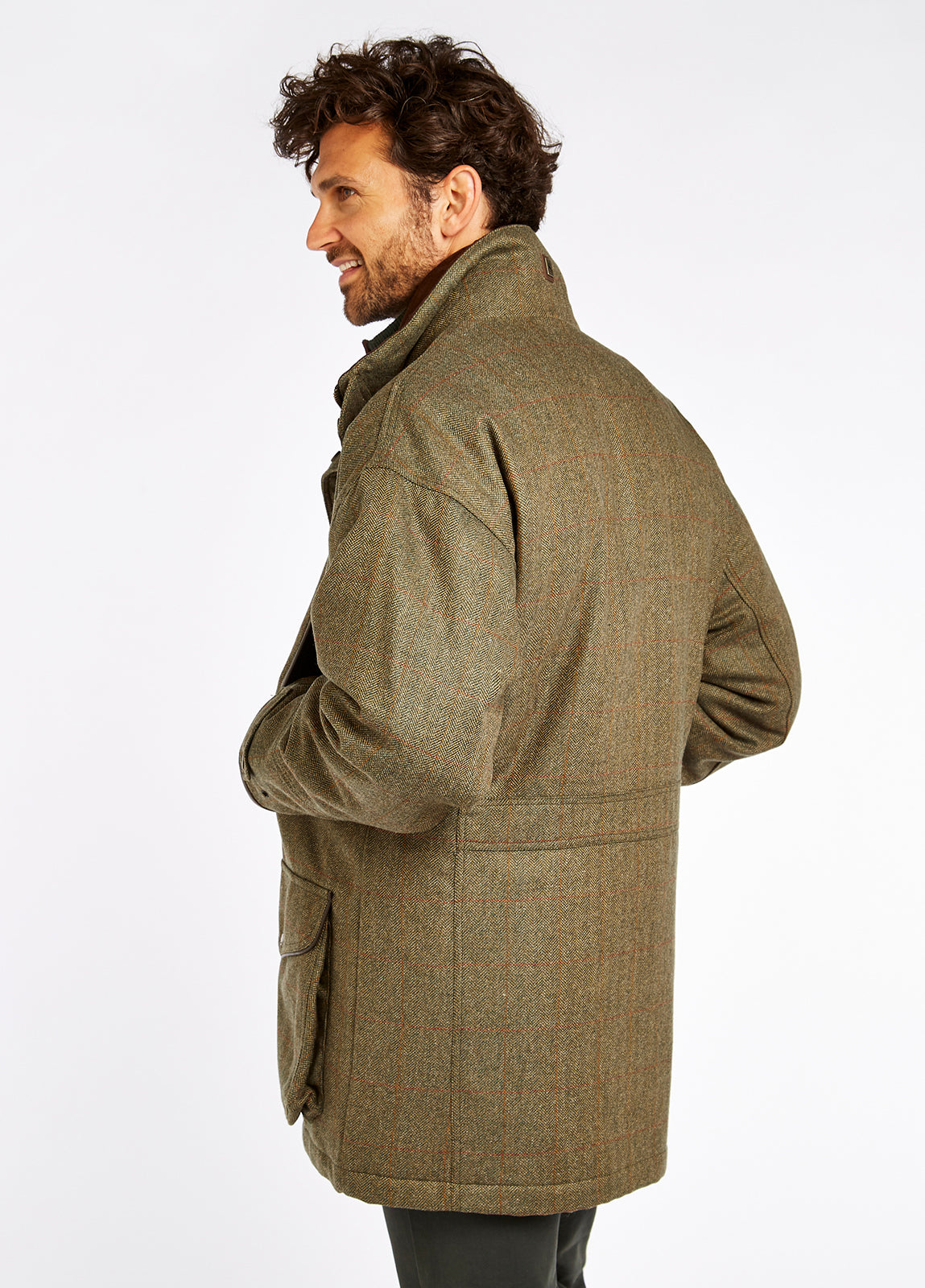 DUBARRY Ballinturbet Shooting Jacket - Mens Tweed - Cedar Dubarry
