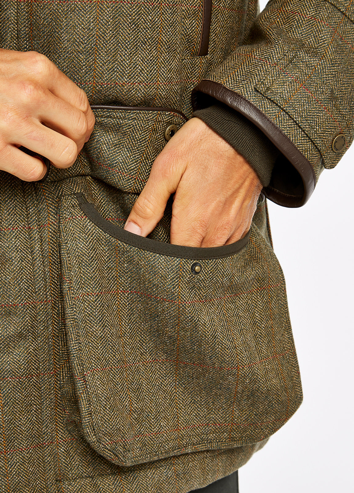 DUBARRY Ballinturbet Shooting Jacket - Mens Tweed - Cedar Dubarry