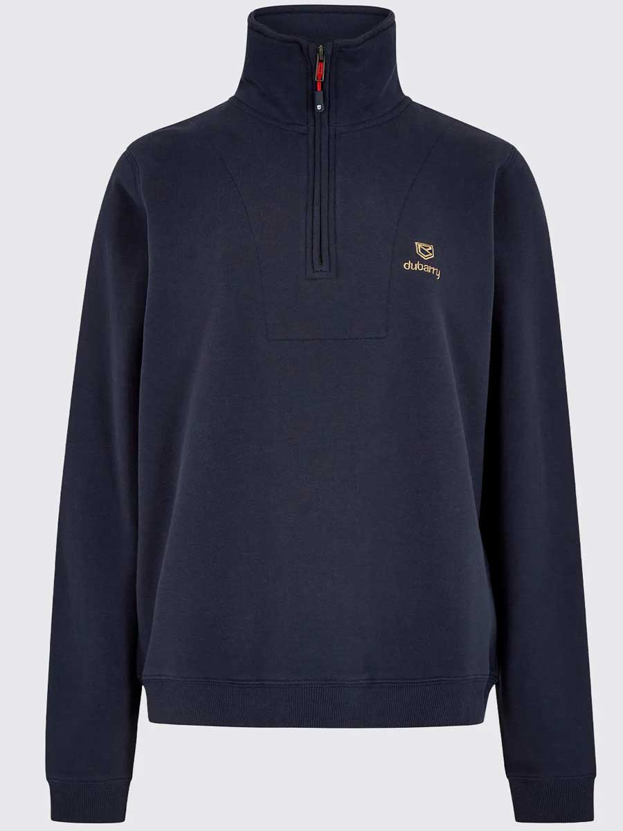DUBARRY Castlemartyr 1/4 Zip Neck Sweater - Women's - Navy