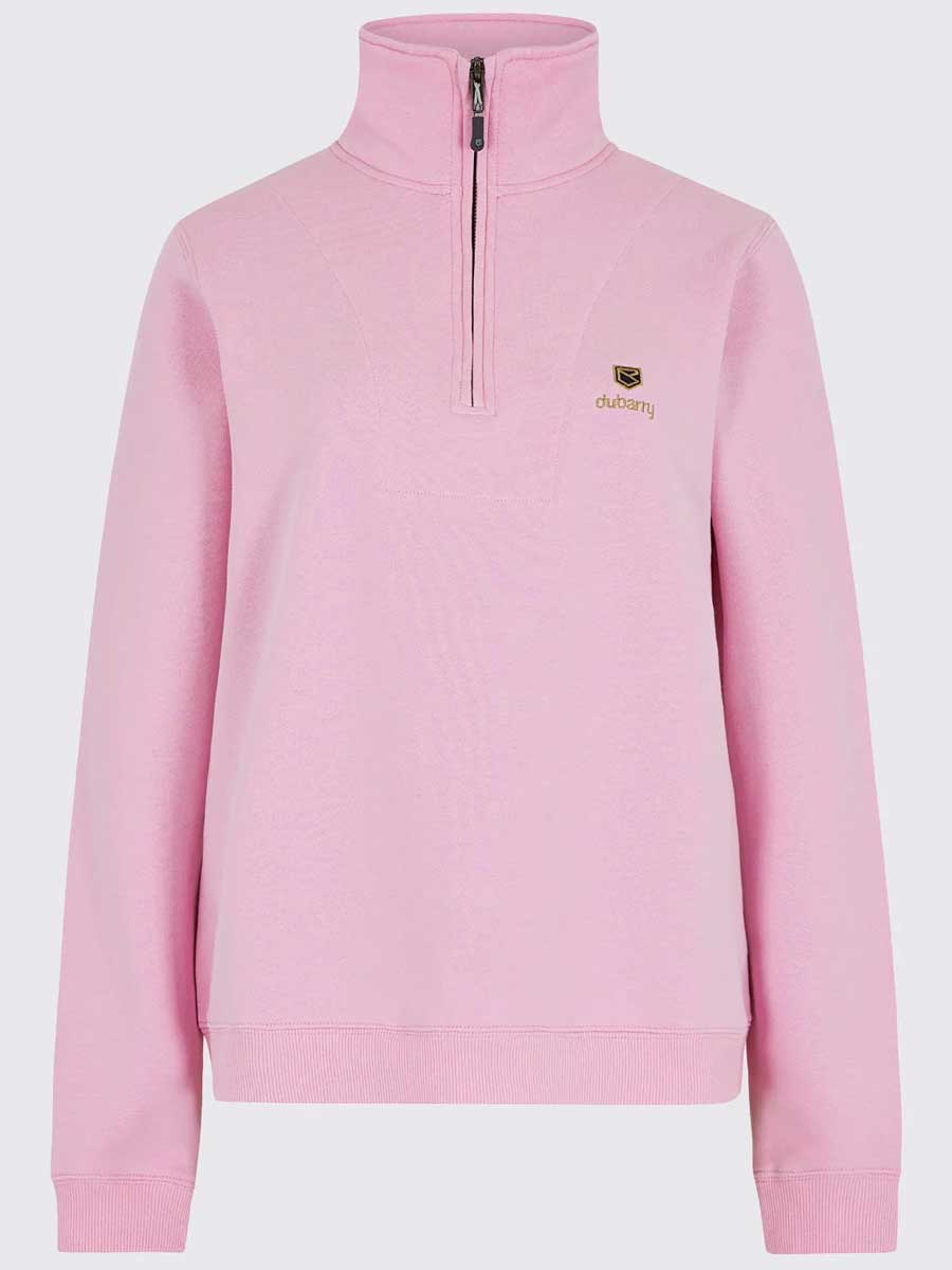 DUBARRY Castlemartyr 1/4 Zip Neck Sweater - Women's - Pink