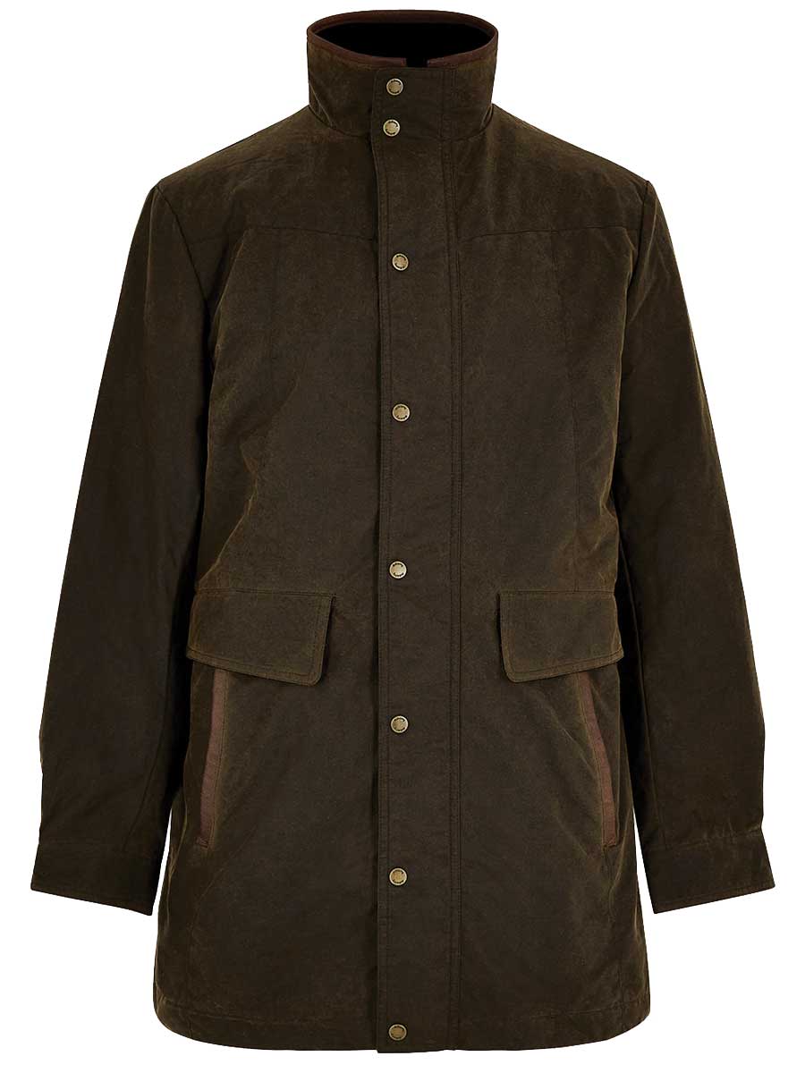 DUBARRY Chalkhill Wax Jacket - Mens - Olive