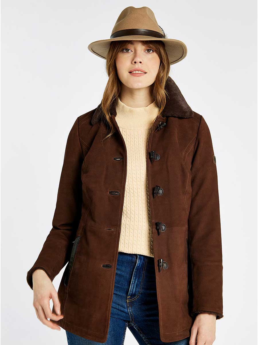 DUBARRY Clarke Leather Jacket - Women's - Walnut