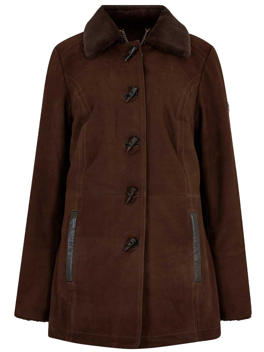 DUBARRY Clarke Leather Jacket - Women's - Walnut Dubarry