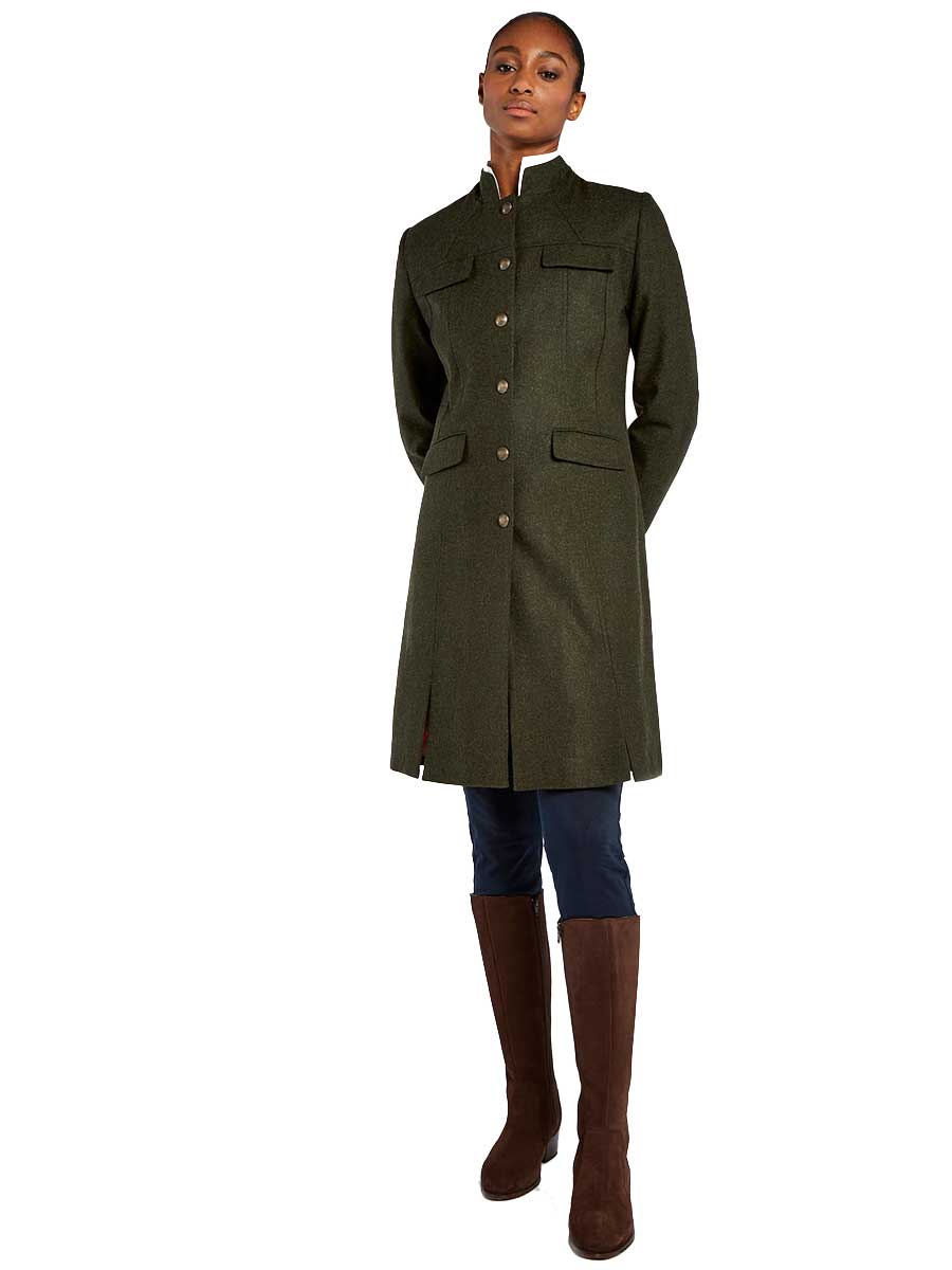 DUBARRY Coolepark Tweed Coat - Ladies - Loden