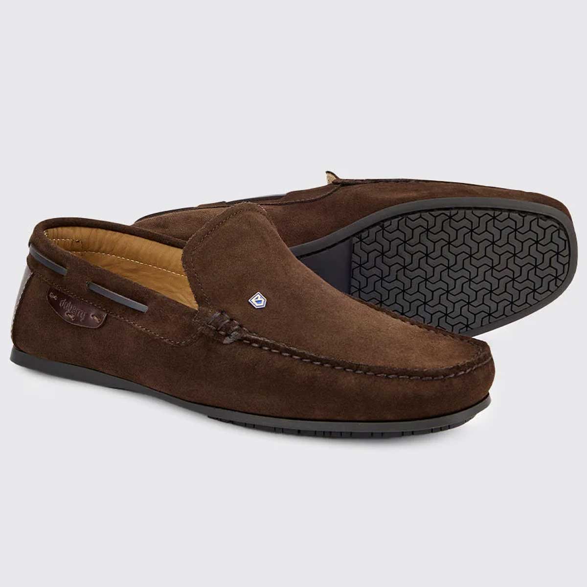 DUBARRY Fiji Suede Loafers - Men's - Cigar