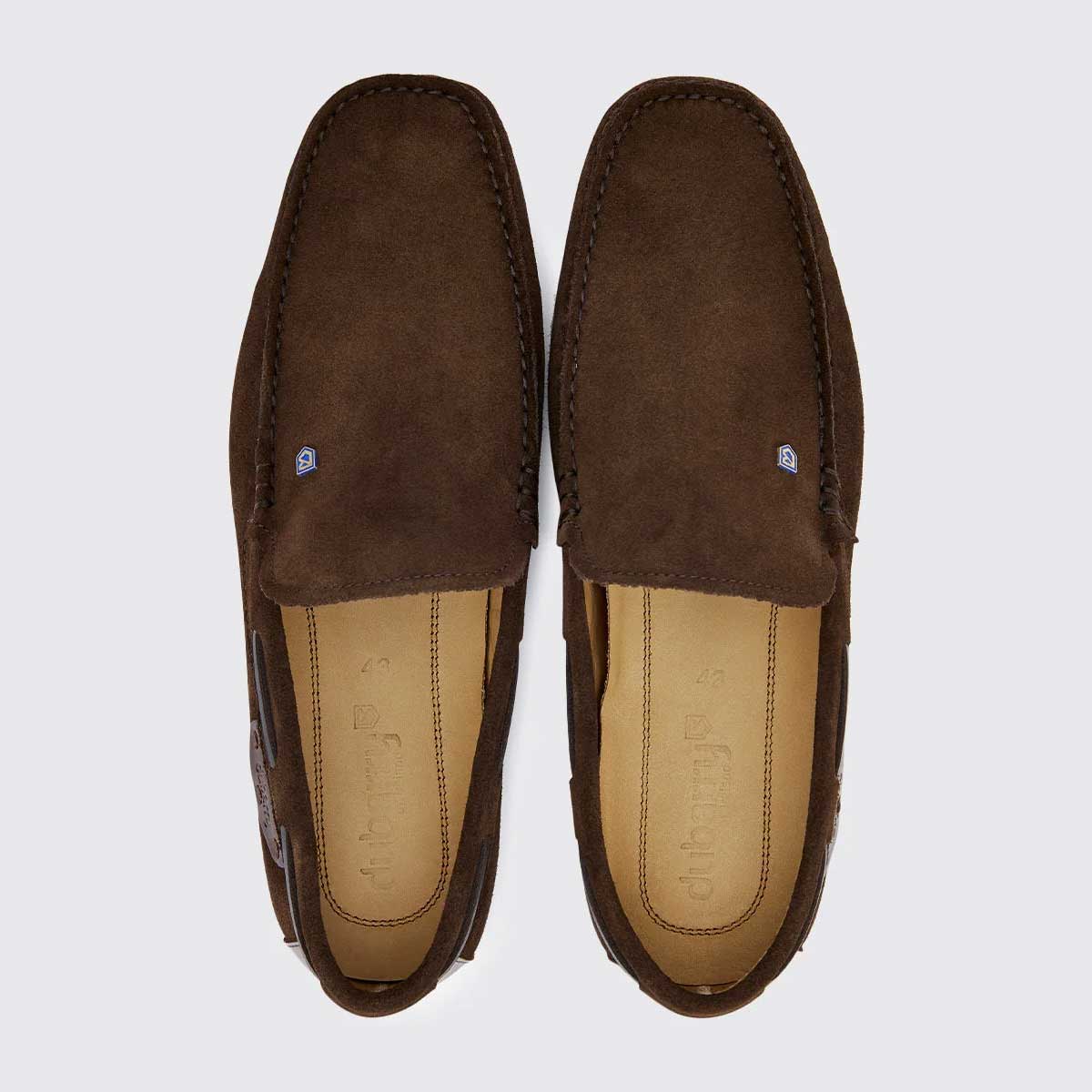 DUBARRY Fiji Suede Loafers - Men's - Cigar