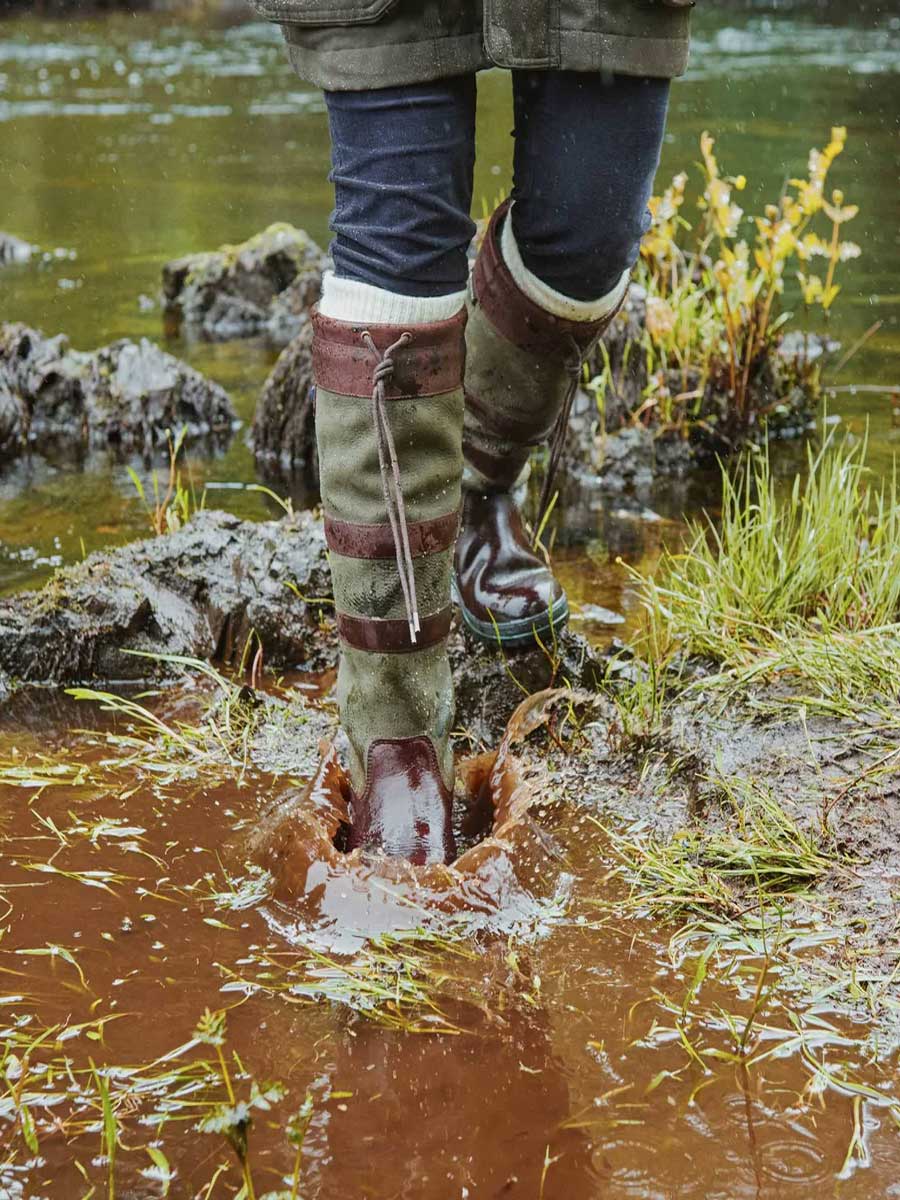 Dubarry Galway Women’s Leather Country Boots - Ivy